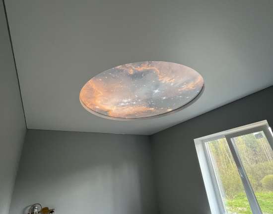 Матовый натяжной потолок