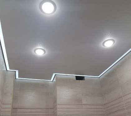 Парящие и контурные потолки