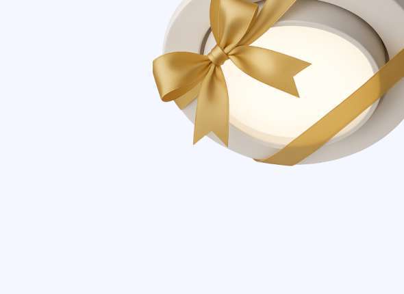 Светильники GX53 в подарок